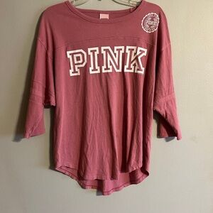 PINK Victoria's Secret Dusty Rose Tee